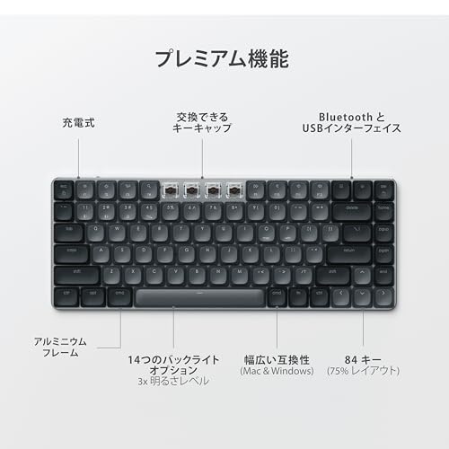 Amazonプライデーセールで、SatechiのMac/Winに対応したメカニカル